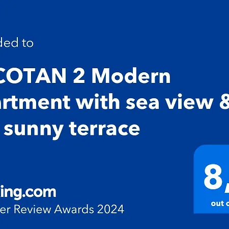 Apartment Alcotan 2 Modern With Sea View & Big Sunny Terrace *